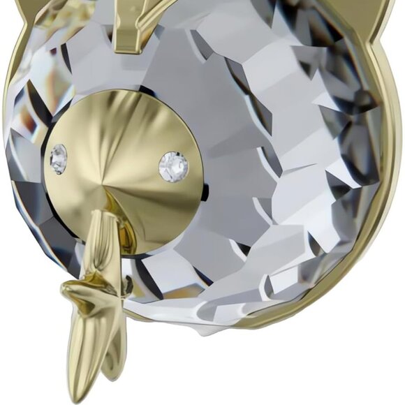 Crystal Zodiac Pisces Figurine Genuine Swarovski in Gold Tone Brand New $90+! - Picture 4 of 4